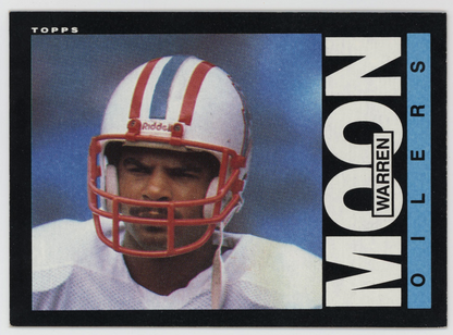 Warren Moon 1985 Topps. 