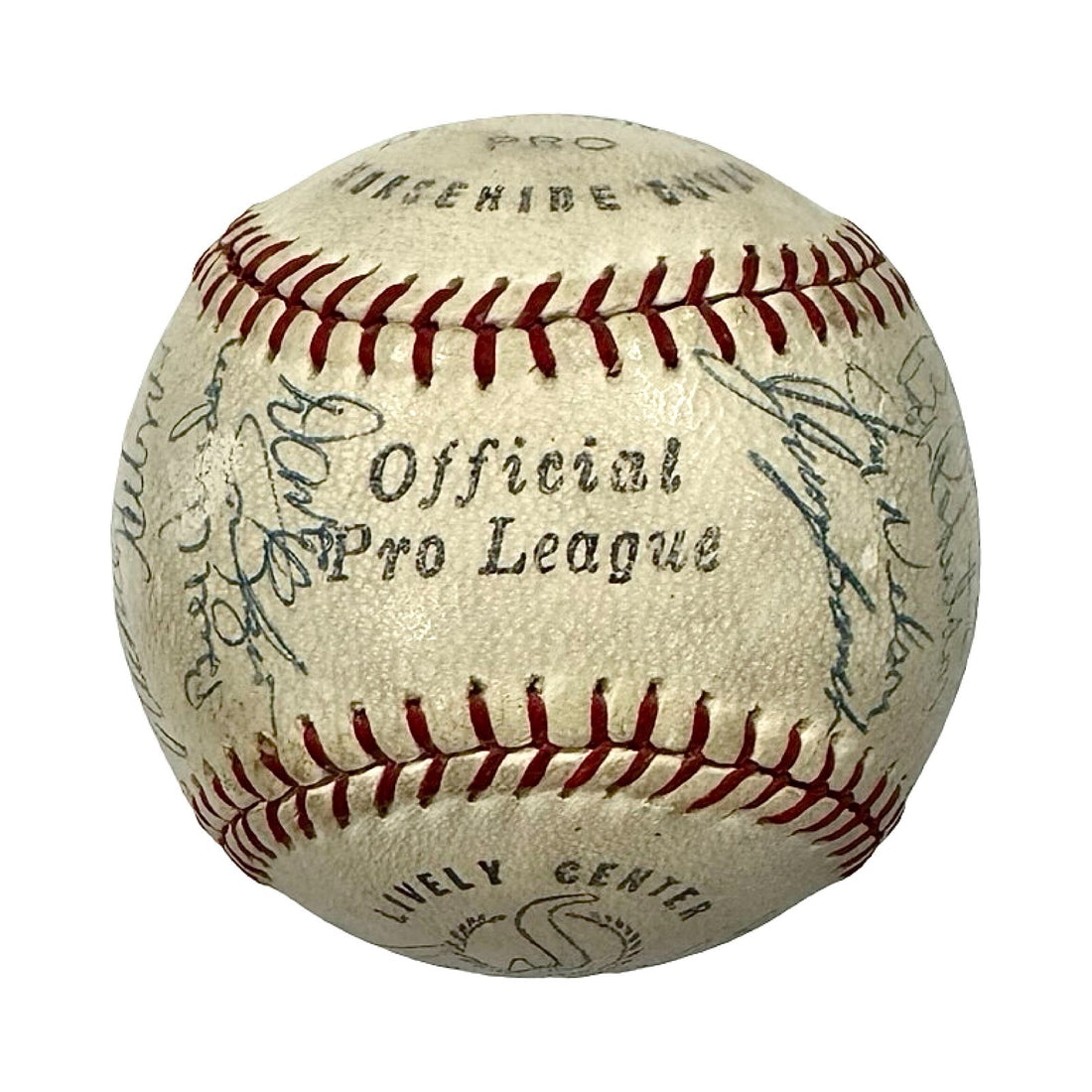 1970 Pittsburgh Pirates Team Signed Baseball with Roberto Clemente. JSA1