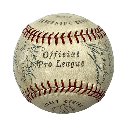 1970 Pittsburgh Pirates Team Signed Baseball with Roberto Clemente. JSA1