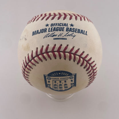 Derek Jeter Signed Baseball Partial Autograph, Faded.1