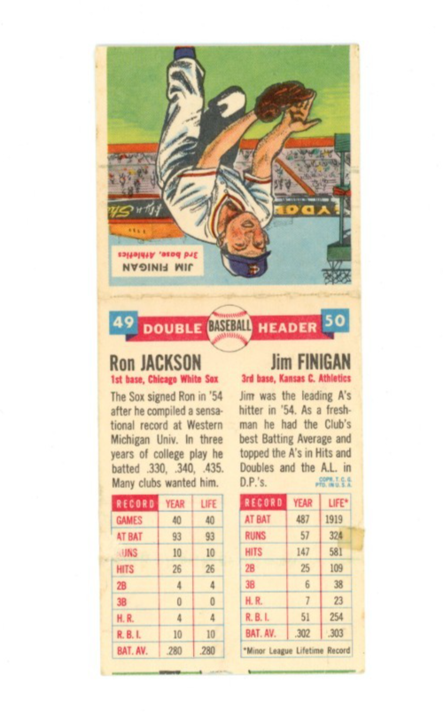 1955 Topps Double Headers 
