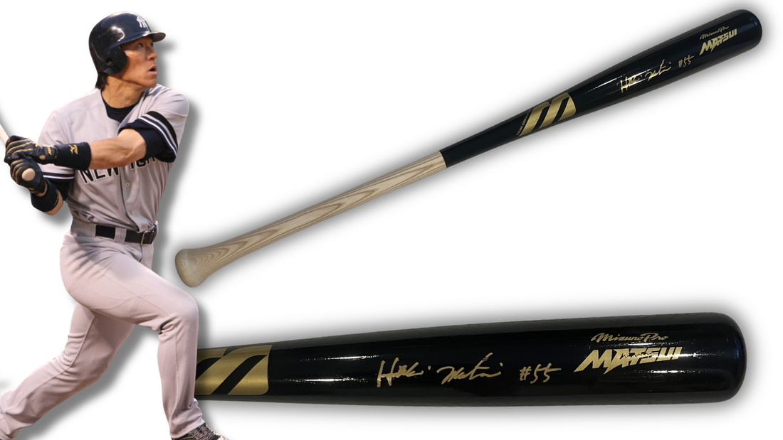 Hideki Matsui Game Issued Signed &amp; Inscribed NY Yankees Baseball Bat. Auto JSA0