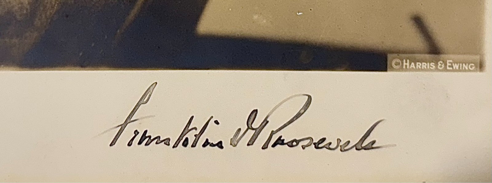 President Franklin D. Roosevelt FDR Signed Photograph. Charles Hamilton. PSA3