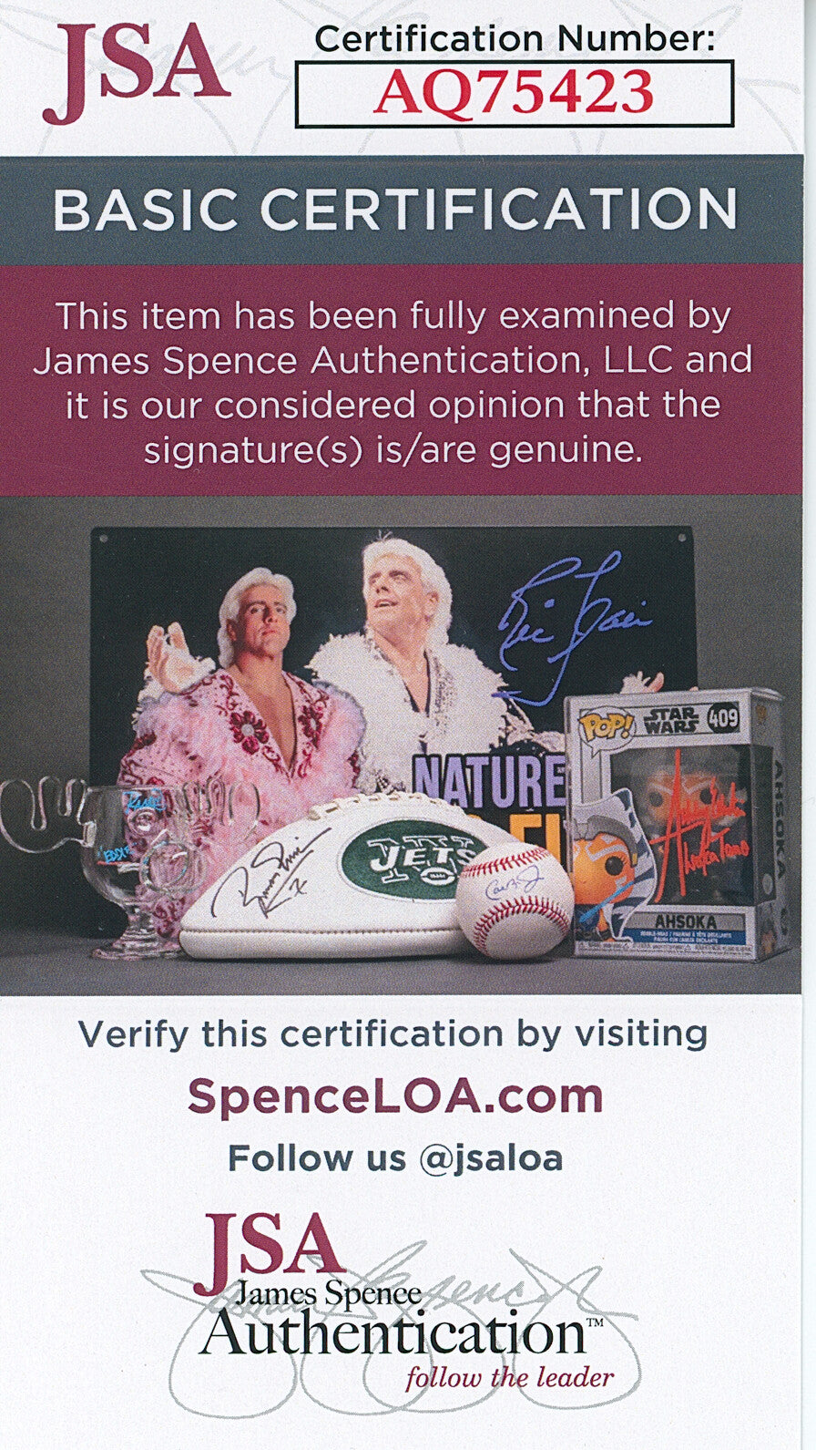 Sam Huff Signed 8x10 Photo. NY Giants HOF. JSA1