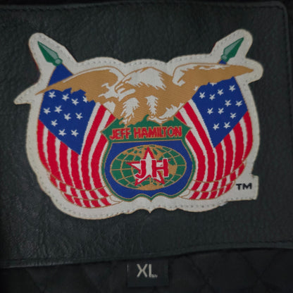 Jeff Hamilton 2002 NBA All Star Game Leather Bomber Jacket. Philadelphia. NWOT2