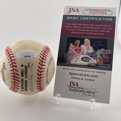 Andy Pafko Signed Multi-Inscribed Baseball. Handy Andy. JSA2