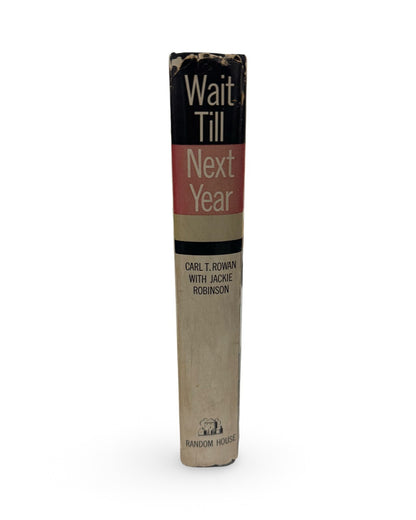 Jackie Robinson Signed &amp; Inscribed First Edition, Wait Till Next Year.5