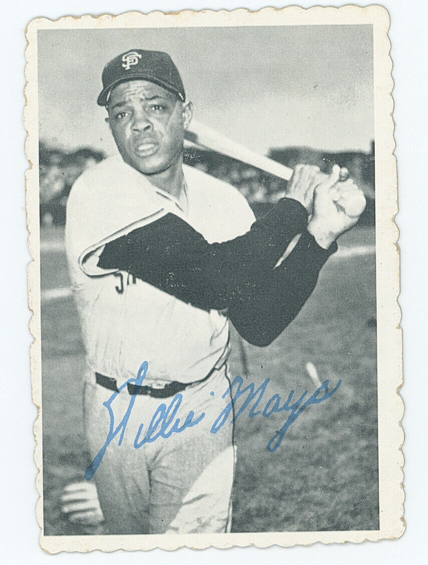 1969 Topps Willie Mays Deckle Edge. San Francisco Giants. 