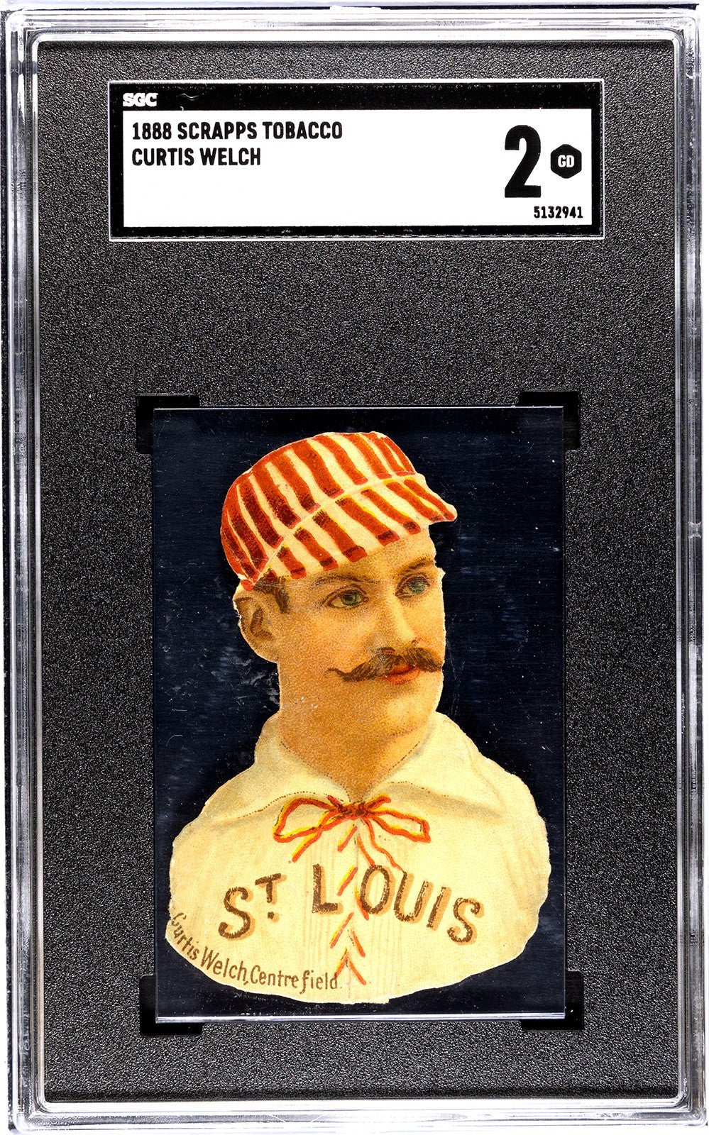 1888 Scrapps Tobacco Curtis Welch SGC 20