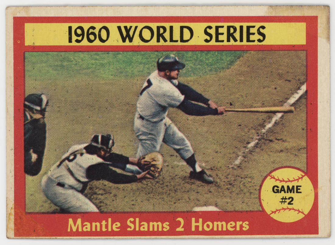 Mickey Mantle 1961 Topps. 