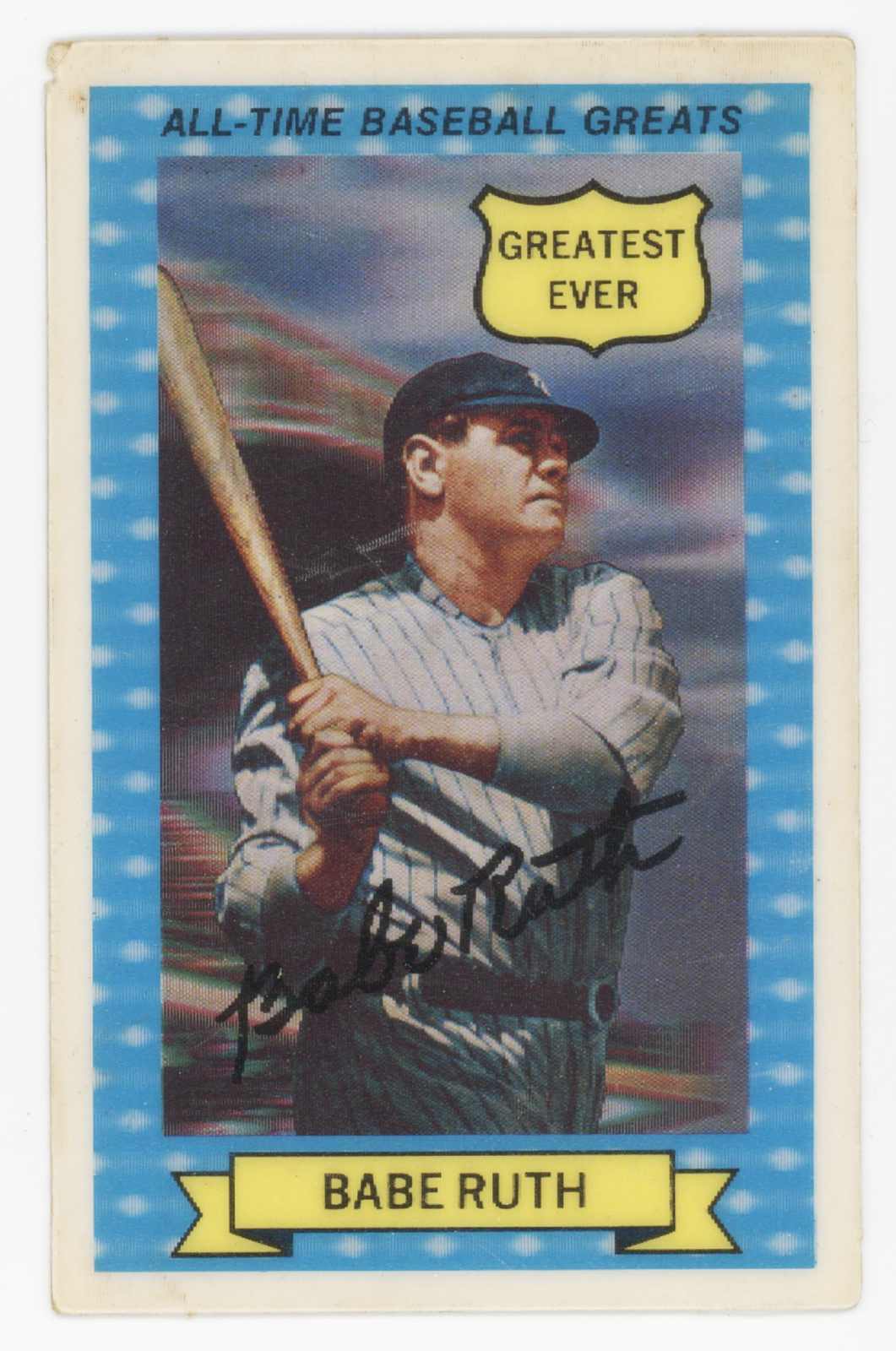 Babe Ruth 1972 Kellogg&