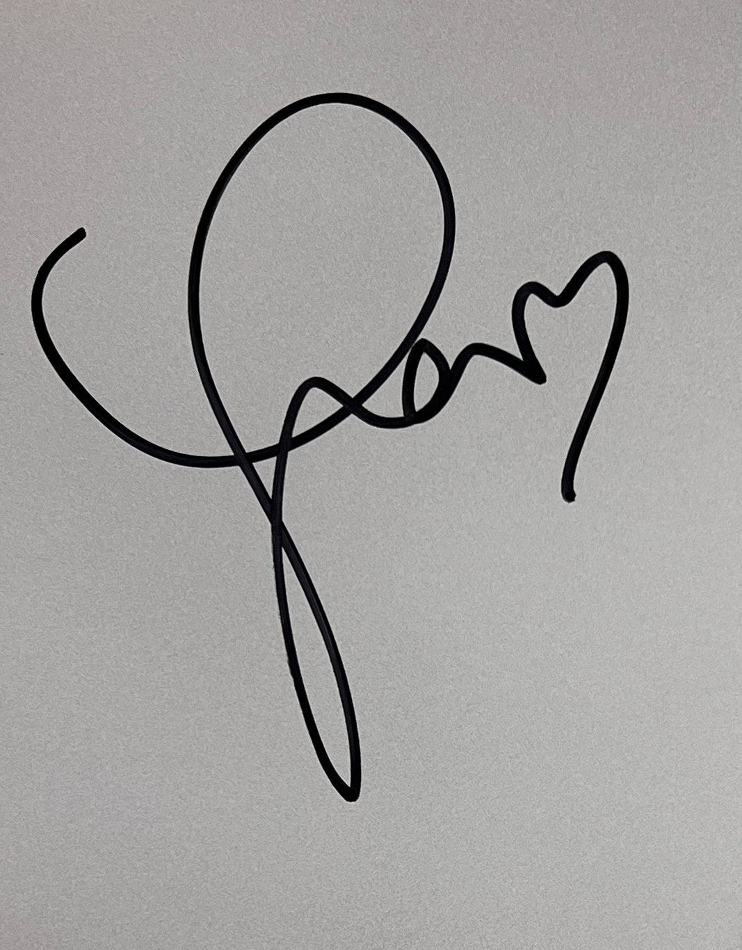 Taylor Swift Signed Album Insert. JSA1