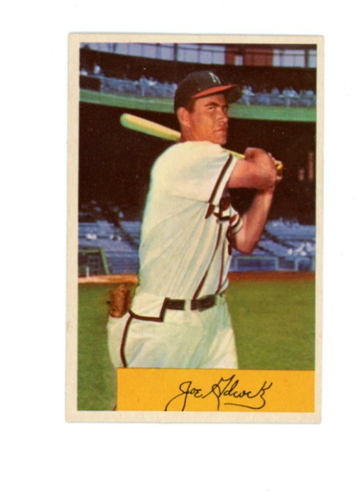1954 Bowman Joe Adcock0