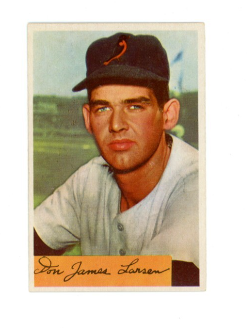 1954 Bowman Don Larsen0