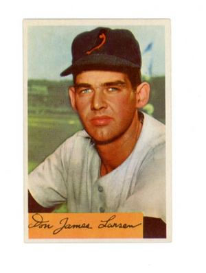 1954 Bowman Don Larsen