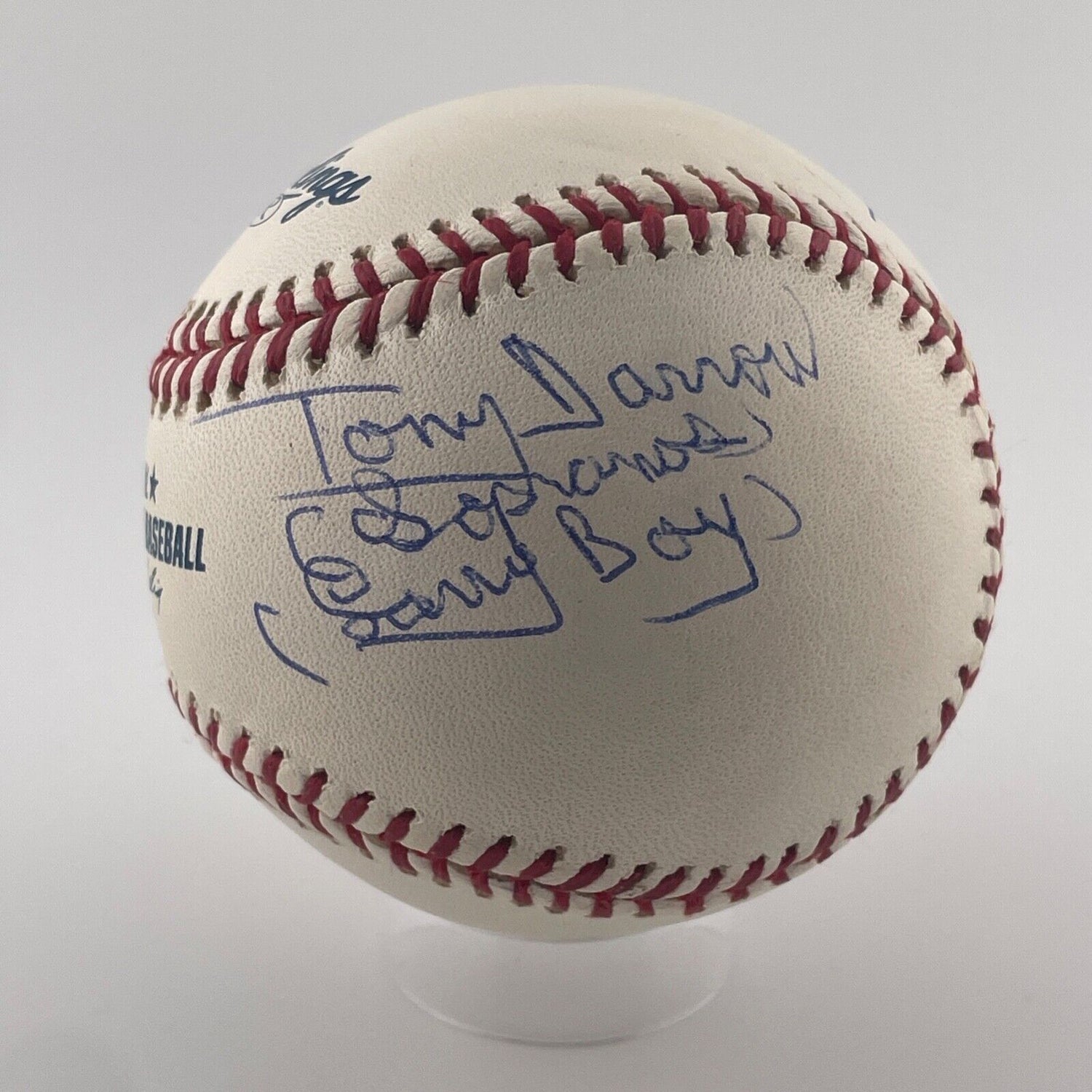 3x Sopranos Cast Signed + Inscribed Baseball Lot, James Gandolfini + 9 Sigs. JSA