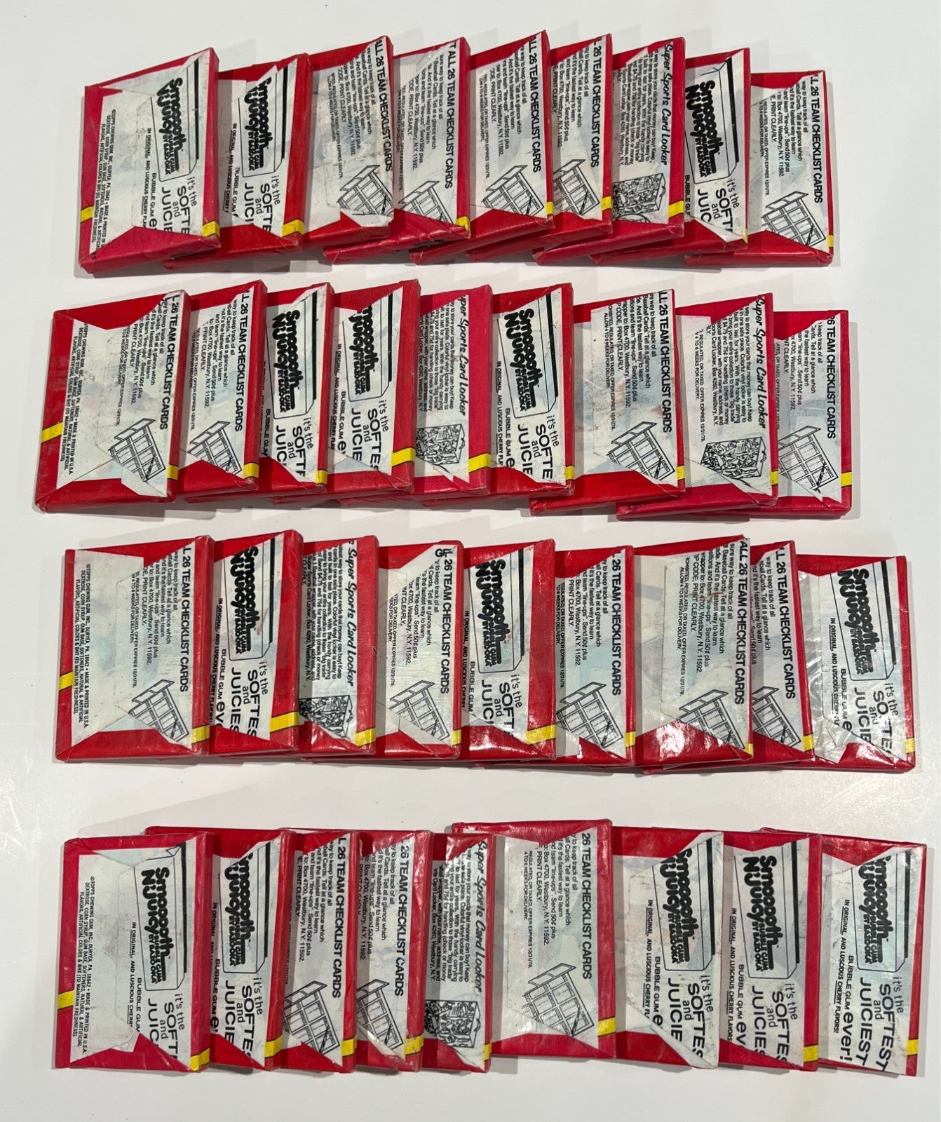 1978 Topps Baseball Box. 36 Original, Unopened Wax Packs. Molitor, Trammell, Mur8