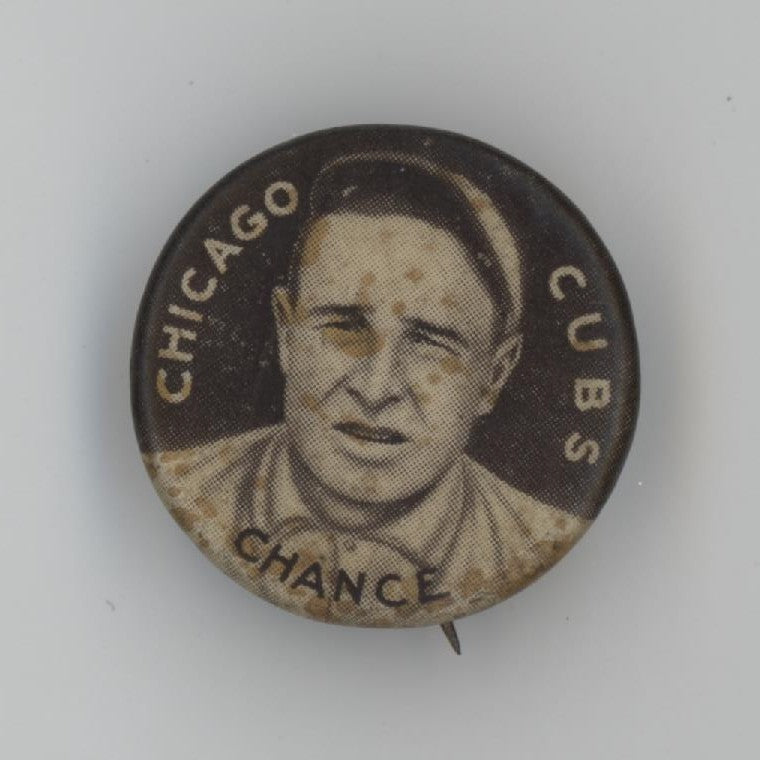 Frank Chance 1910 - 12 Sweet Caporal Pin P2. Chicago Cubs0