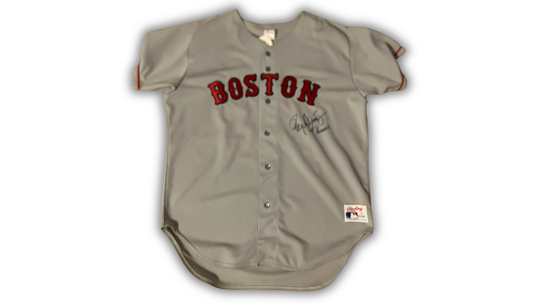 Roger Clemens Signed Red Sox Jersey, Rocket. Rawlings, Diamond Collection. JSA0