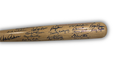Pee Wee Reese, Snider Multi Signed Brooklyn Dodgers Greats Baseball Bat. JSA2