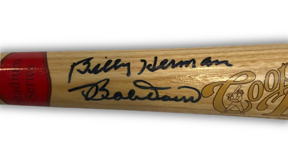 Ted Williams Multi Signed Fenway Park, Boston Red Sox Greats Baseball Bat. JSA5