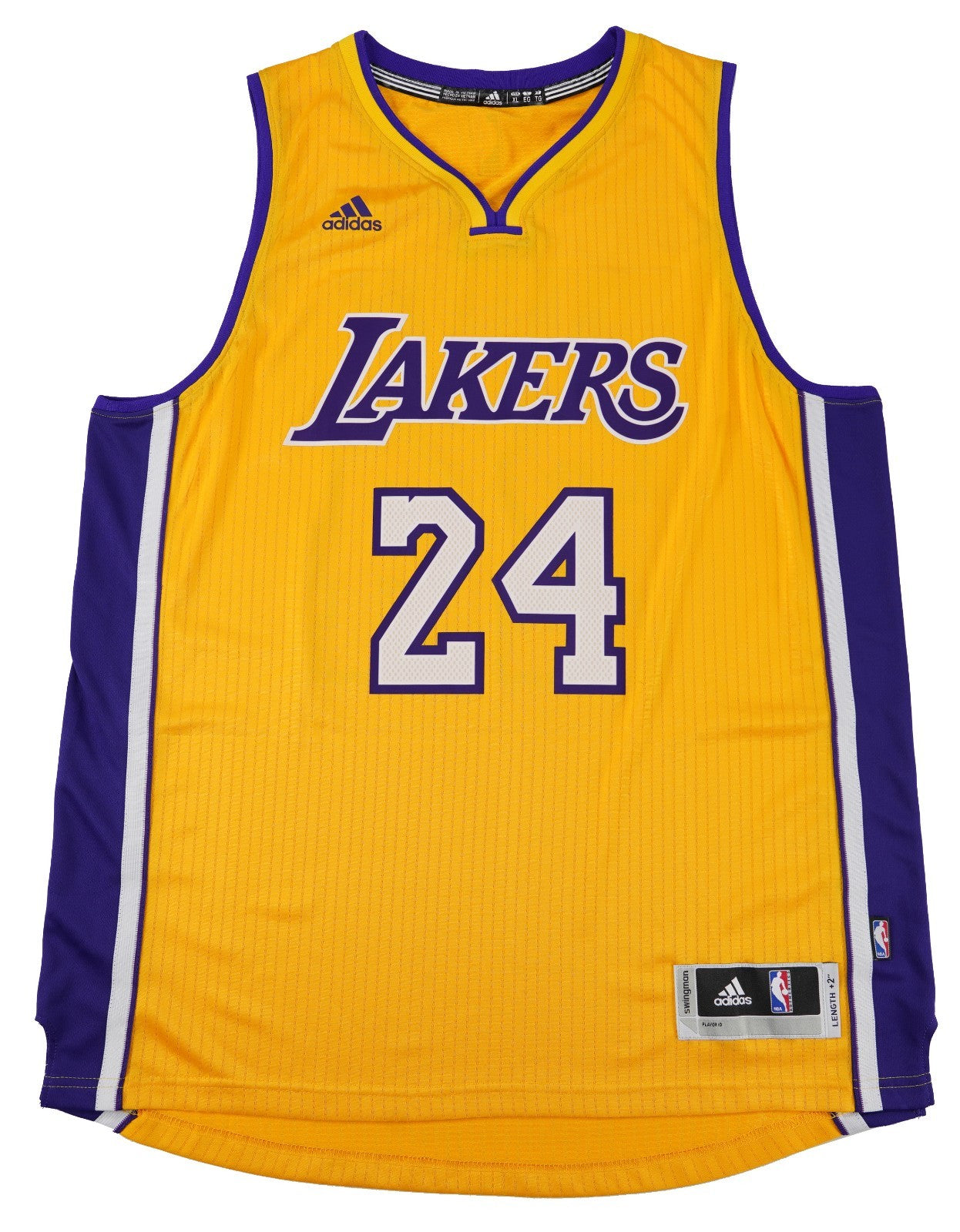Kobe Bryant Signed Los Angeles Lakers Jersey. Panini COA2