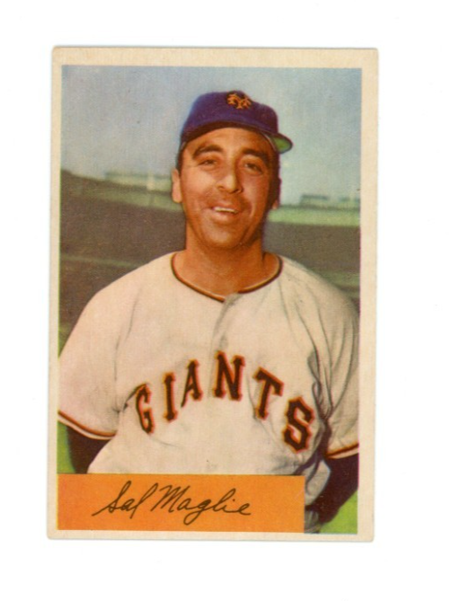 1954 Bowman Sal Maglie0