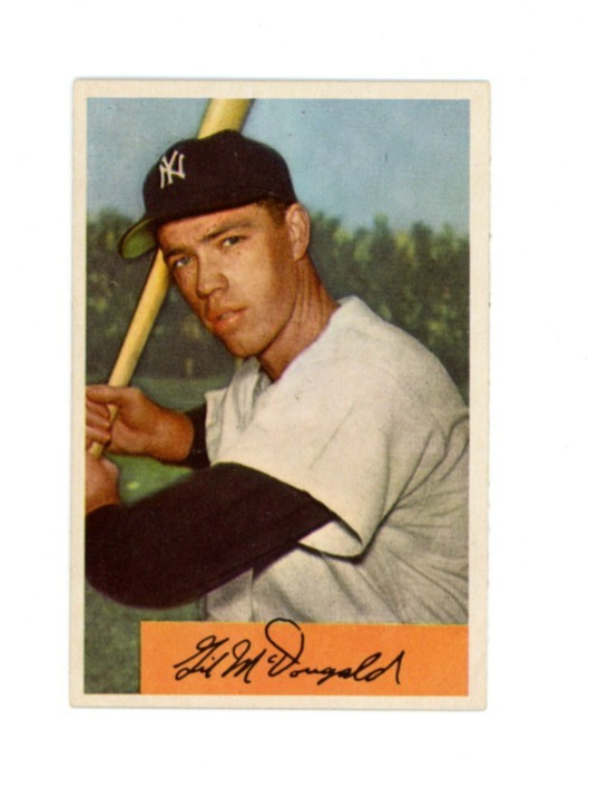 1954 Bowman Gil McDougald0