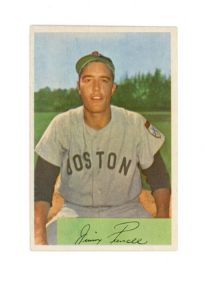 1954 Bowman Jimmy Piersall