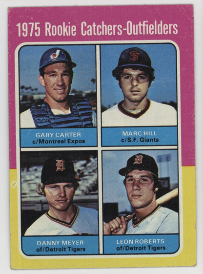 Gary Carter 1975 Topps. 