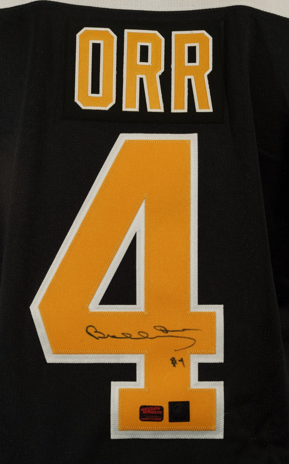 Bobby Orr Signed Boston Bruins Jersey. Great North Road America &amp; JSA2