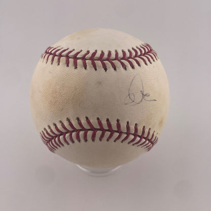 Derek Jeter Signed Baseball Partial Autograph, Faded.