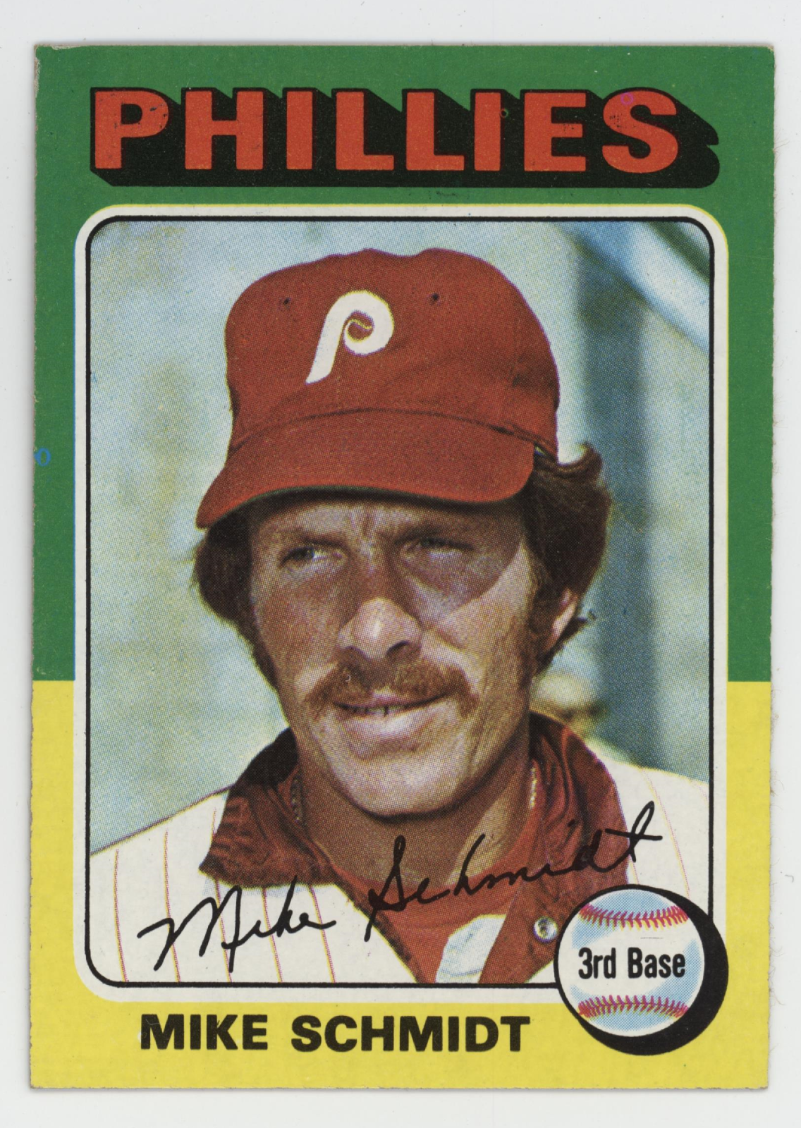 Mike Schmidt 1975 Topps. 