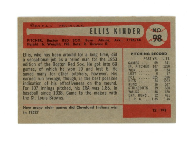 1954 Bowman Ellis Kinder1