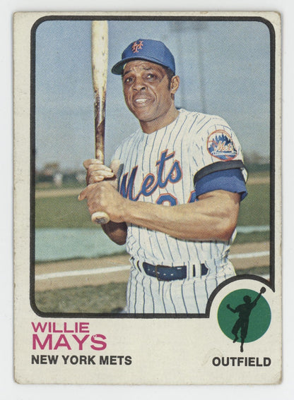 Willie Mays 1973 Topps 