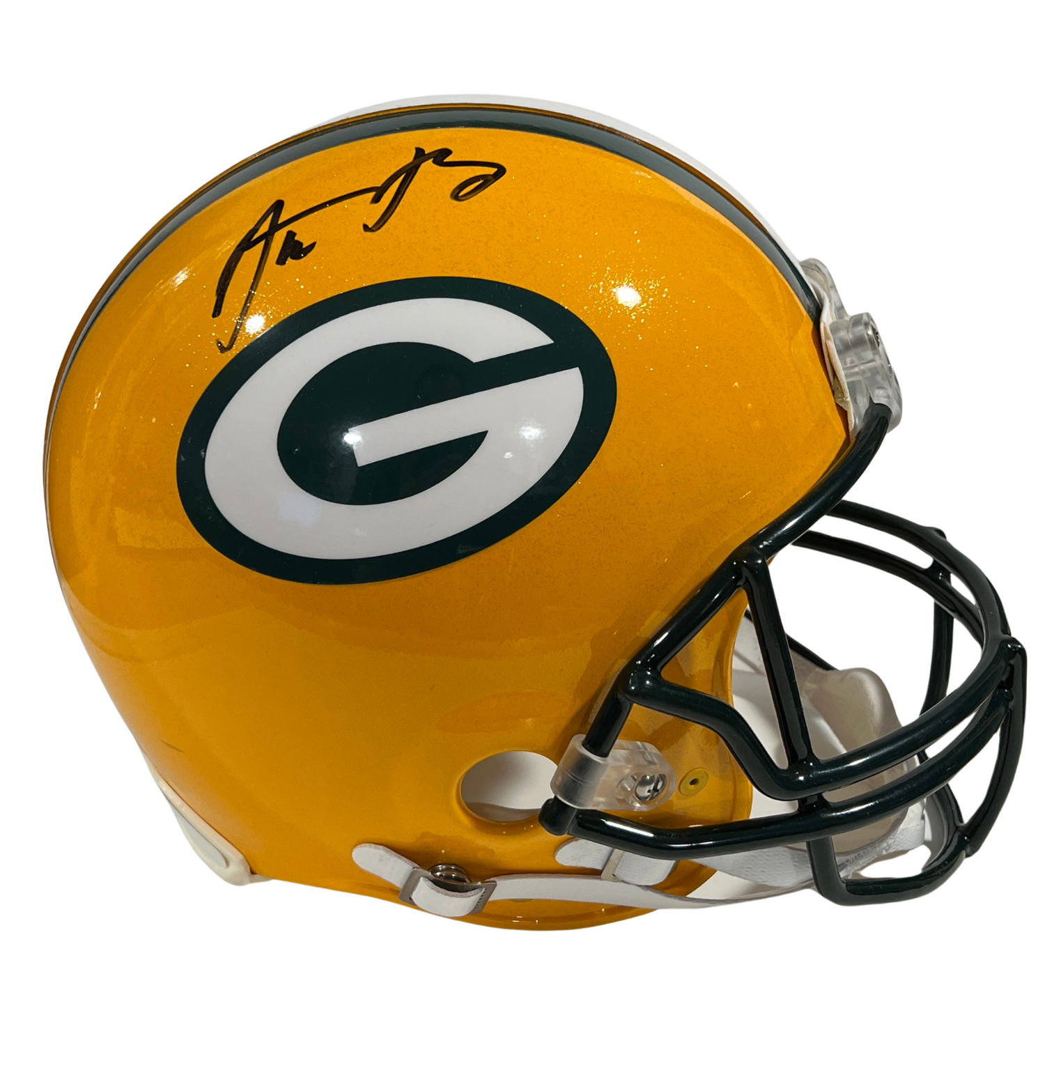 Aaron Rodgers Signed Green Bay Packers Helmet. Steiner Sports