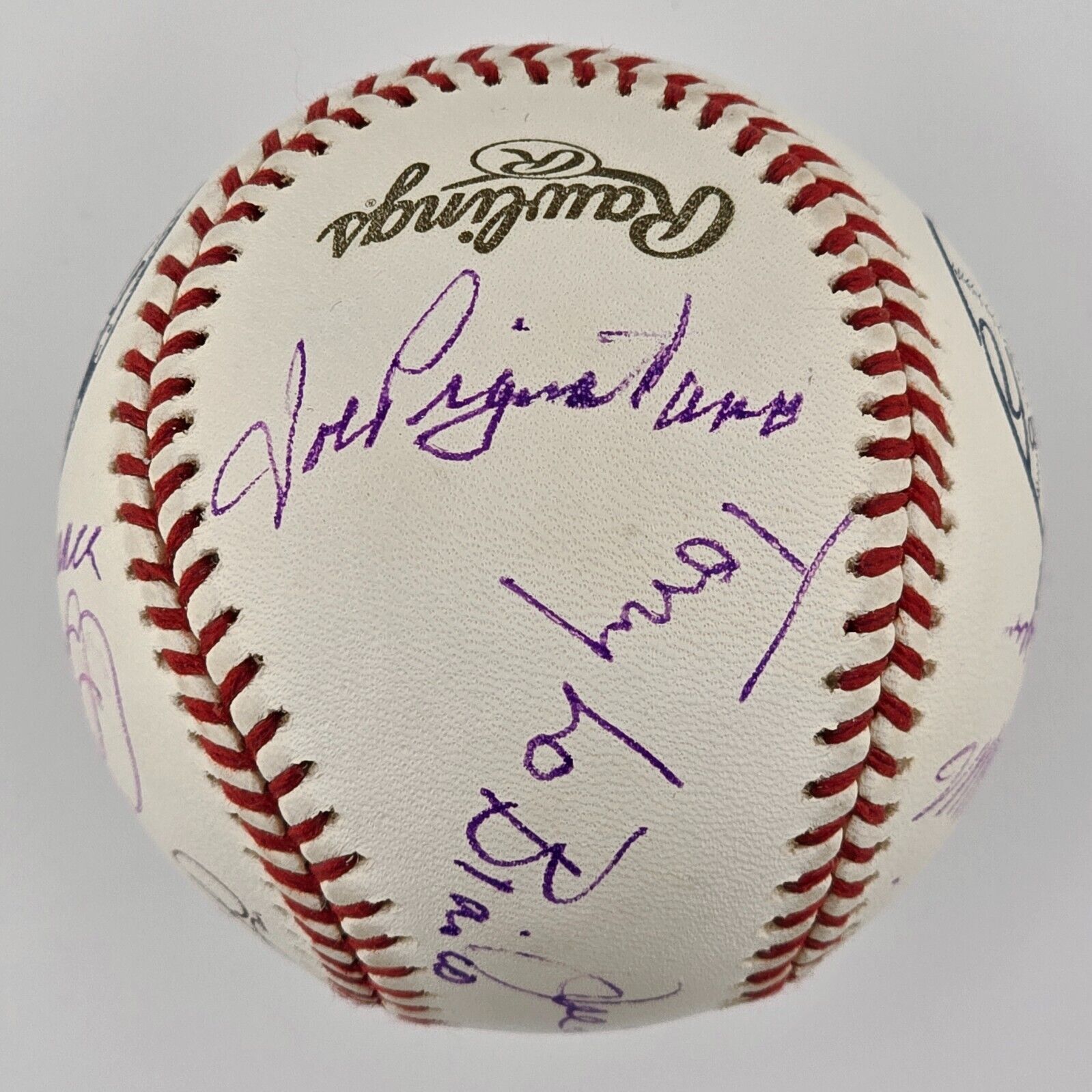 2000 World Series Signed Baseball. Barry Halper, Torre, Berra. 11 Sigs. JSA