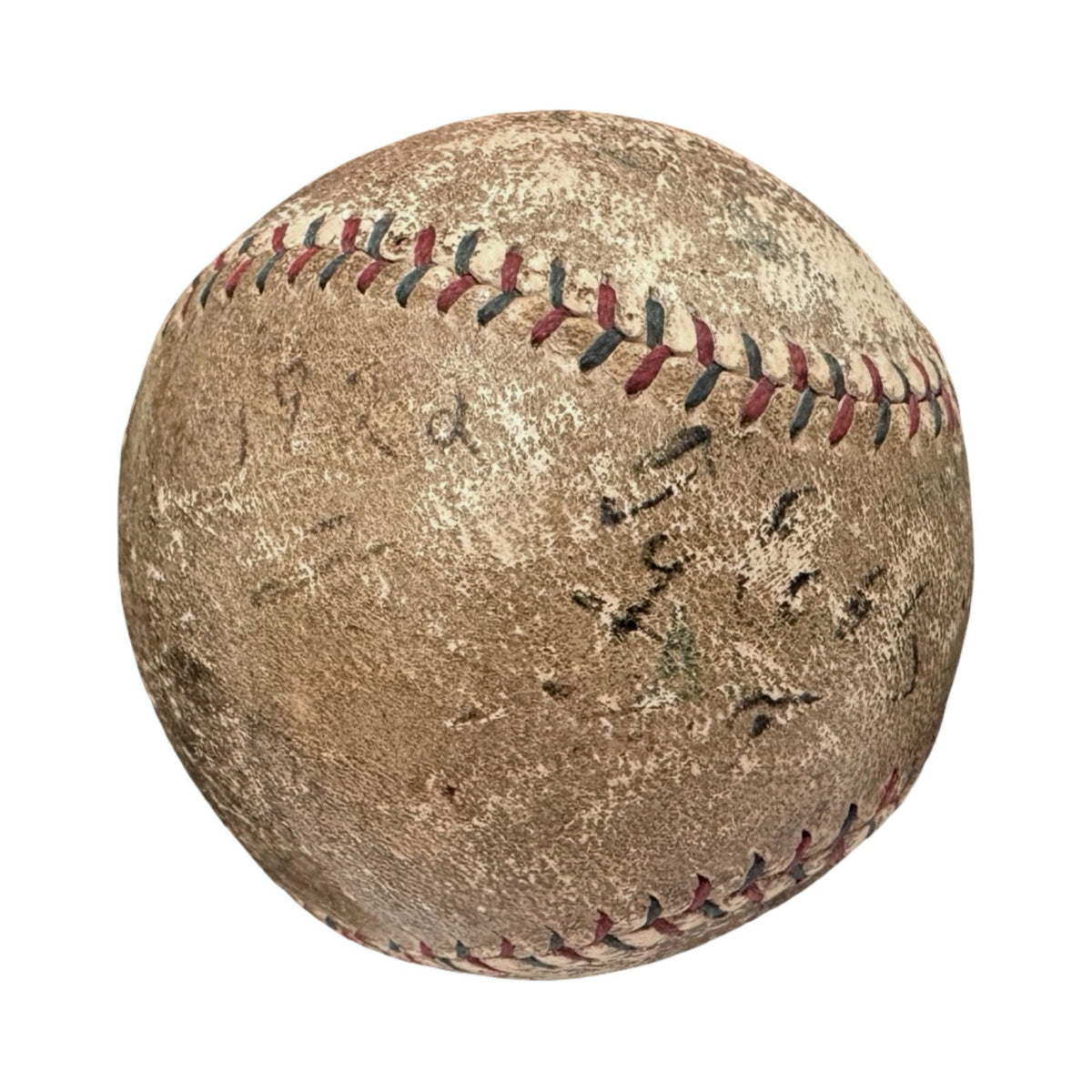 Rare Ty Cobb Single Signed &amp; Inscribed Baseball, 1922 Playing Days. Auto PSA2