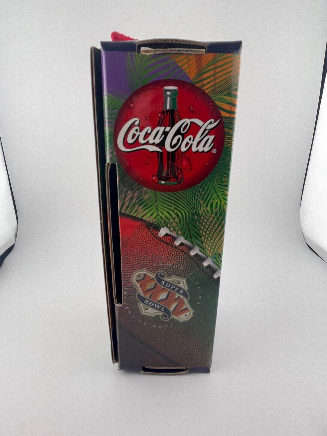 Super Bowl XXXV 2001 Coke Bottle Commemorative New in Box