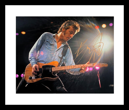 Bruce Springsteen Signed 11x14 Photo. Auto PSA