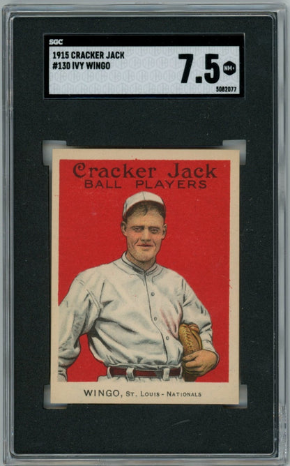 1915 Cracker Ivy Wingo SGC 7.50