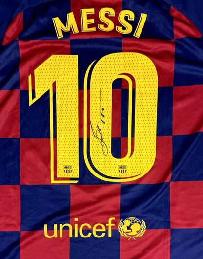 Lionel Leo Messi Signed FC Barcelona Nike Jersey, Auto Beckett