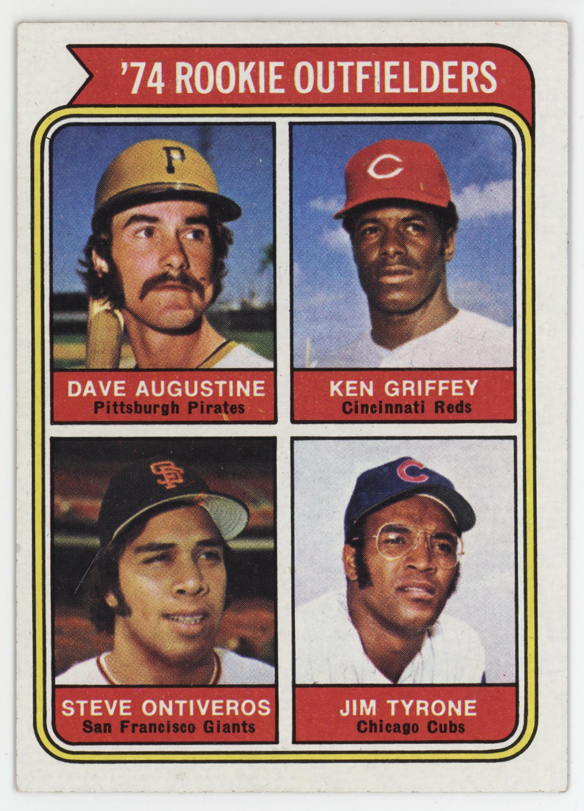 1974 Rookie Outfielders 1974 Topps. 