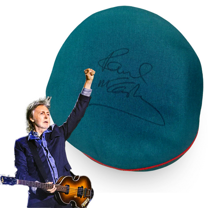 Paul McCartney Signed Russian Military Hat, Beatles Back in the USSR. PSA0