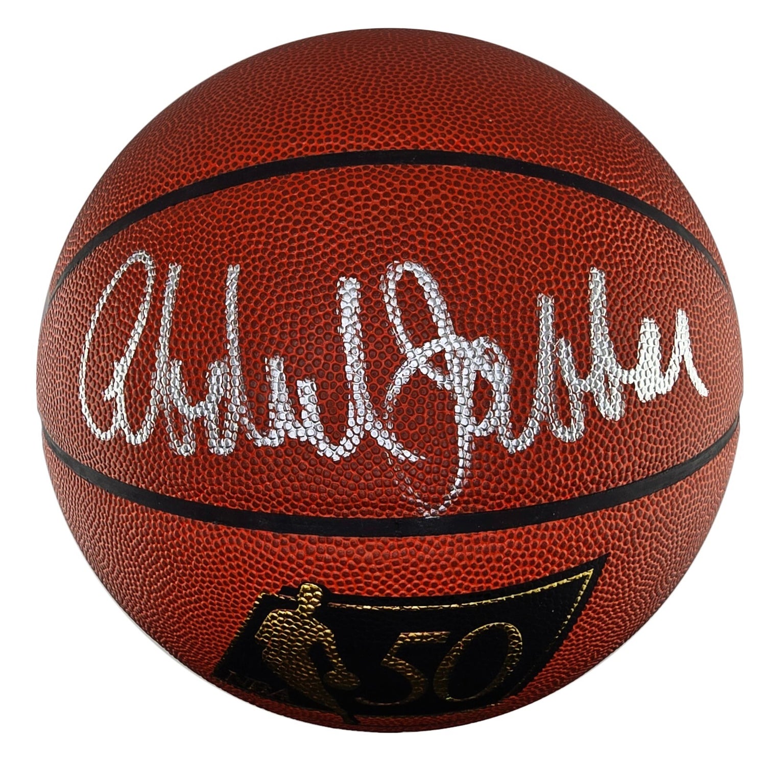 Kareem Abdul-Jabbar Signed Basketball. Hall of Famer. JSA COA0