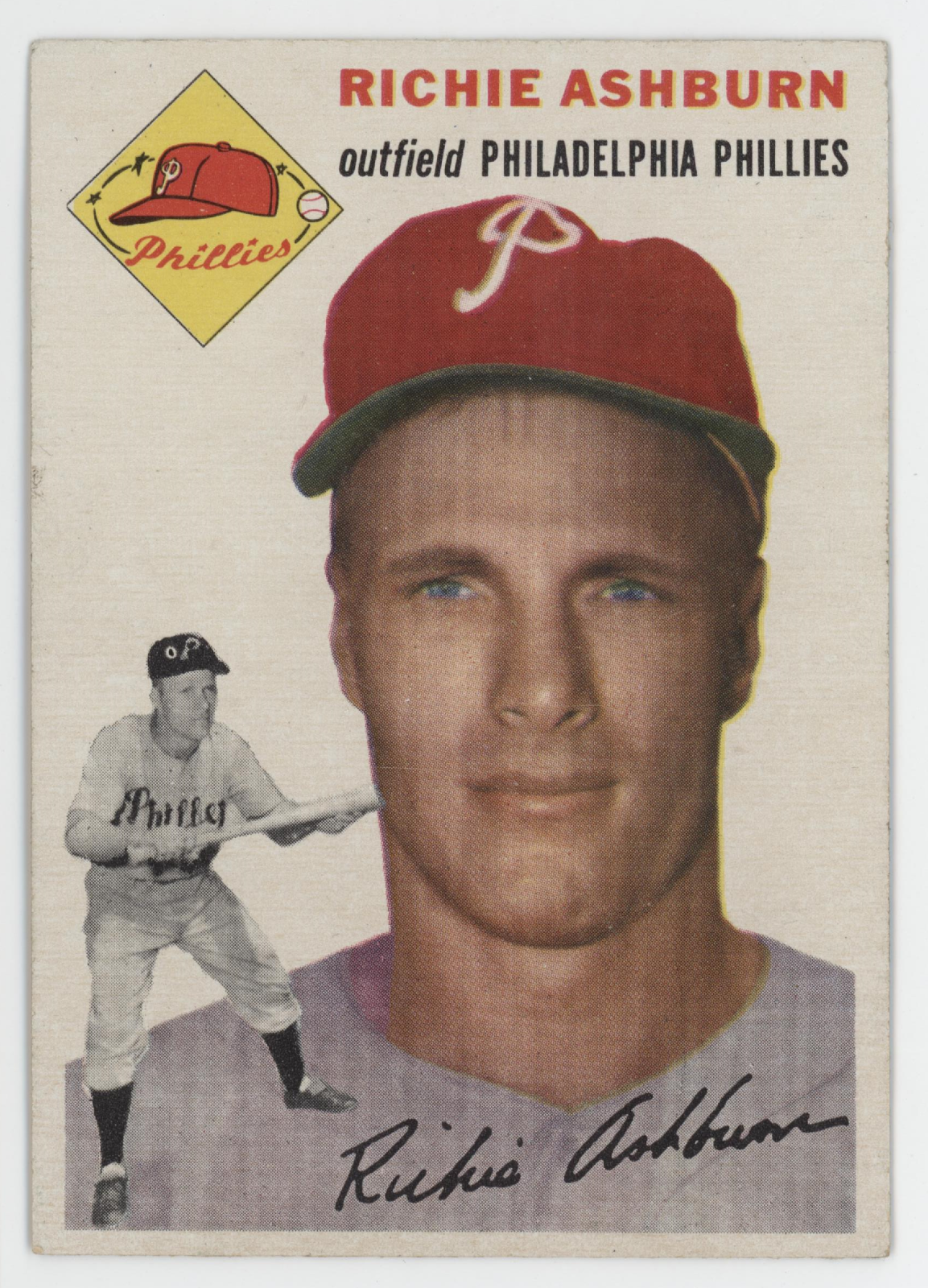 Richie Ashburn 1953 Topps. 