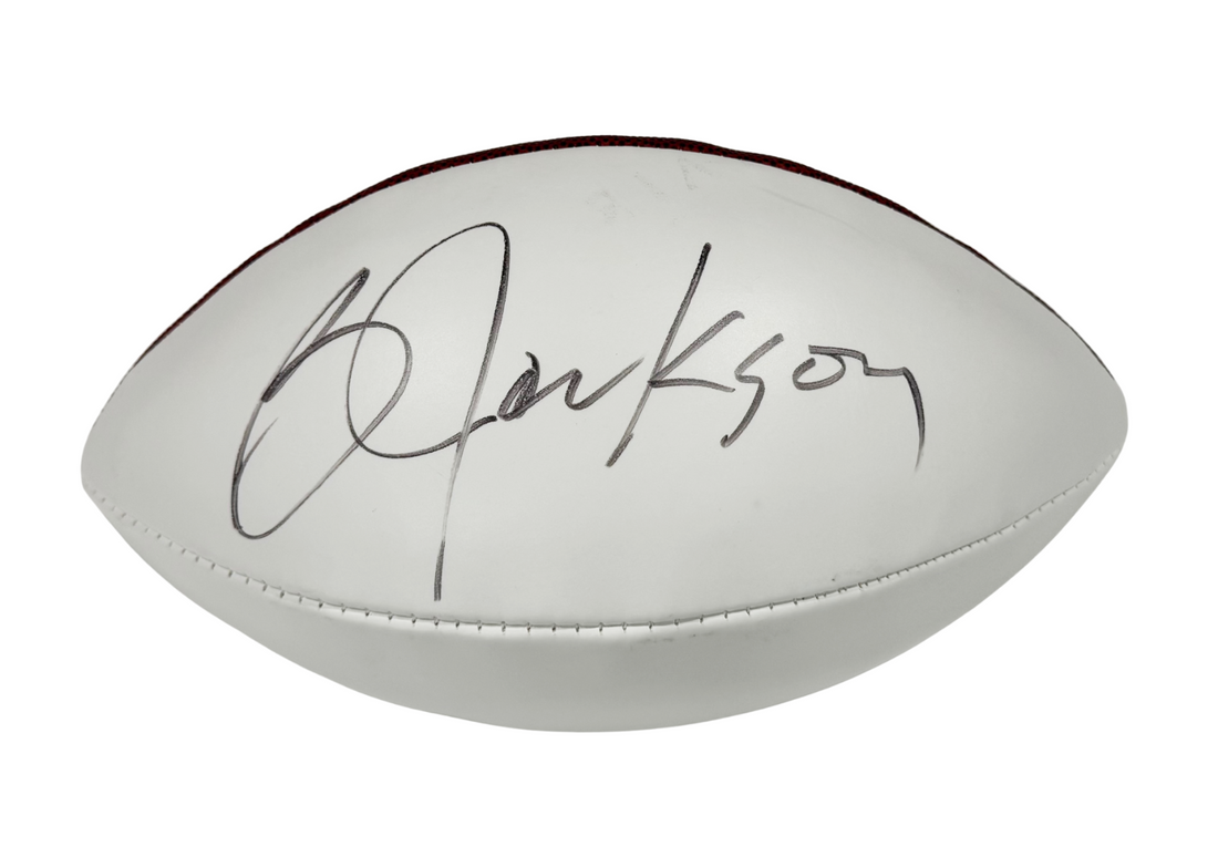 Bo Jackson Signed NFL Football. Auto JSA1