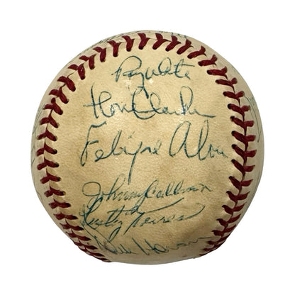 1970 New York Yankees Team Signed Baseball with Rookie Thurman Munson. JSA2