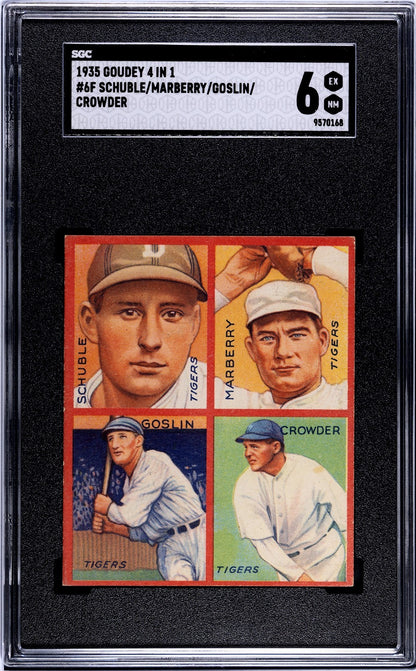 1935 Goudey 4 in 1 