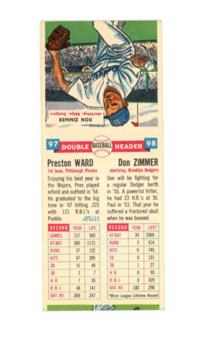 1955 Topps Double Headers 